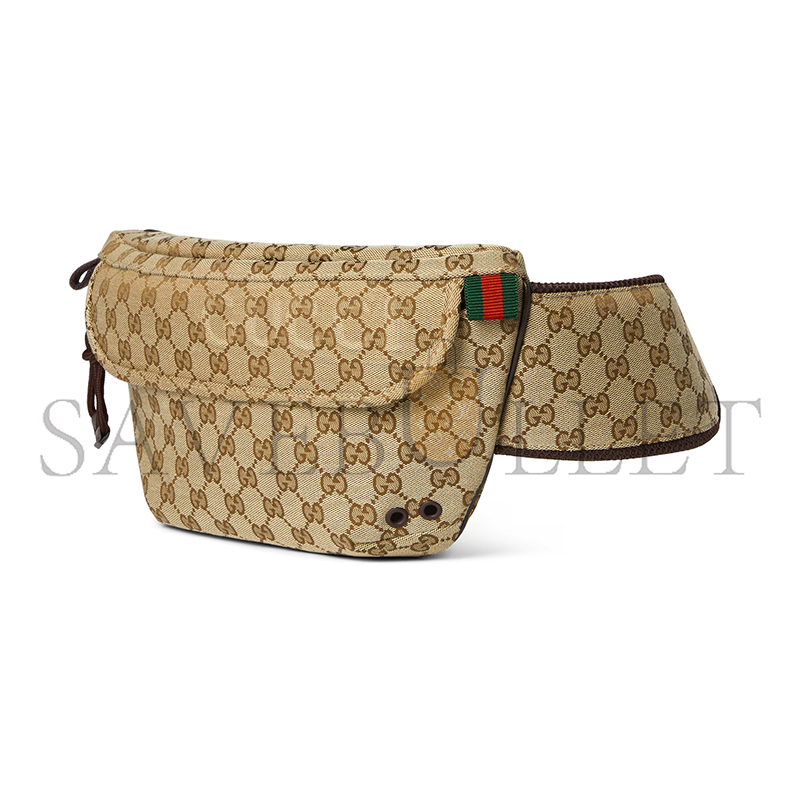 GUCCI GG CANVAS LARGE BELT BAG 804262 (32*17*5cm) GUCCI GG CANVAS LARGE BELT BAG 804262 (32*17*5cm)
